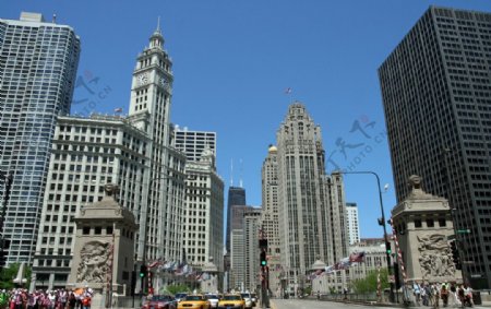芝加哥景观图片