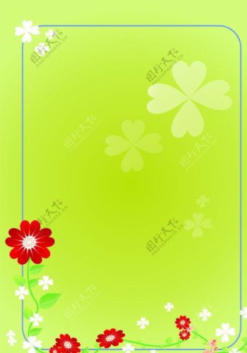 花朵图框图片