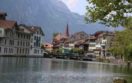 法国瑞士风景图片