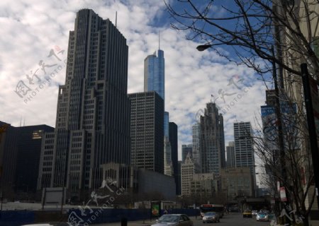 芝加哥街景图片