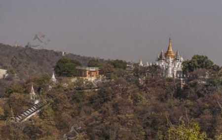 山顶寺院图片