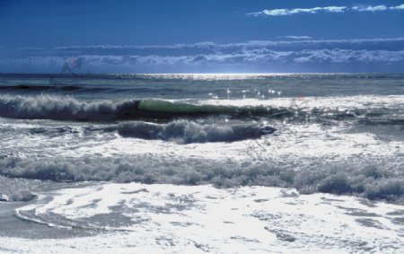 澳洲黄金海岸浪涌图片