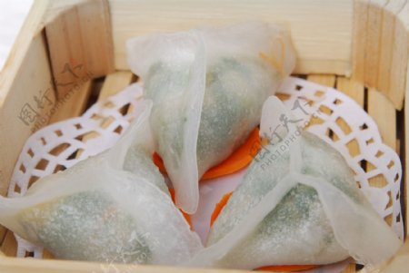 清蒸菠菜饺图片