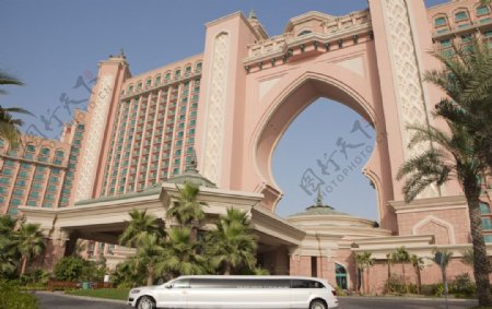 阿联酋迪拜亚特兰蒂斯酒店正门图片
