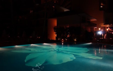 夏威夷酒店泳池图片