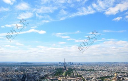 巴黎城市风光图片