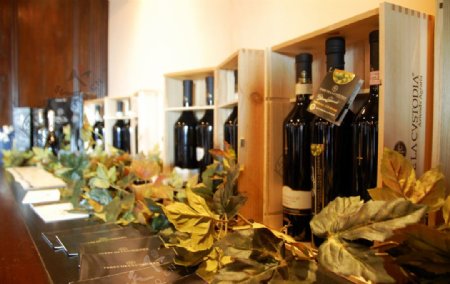 意大利葡萄酒庄摄影图片