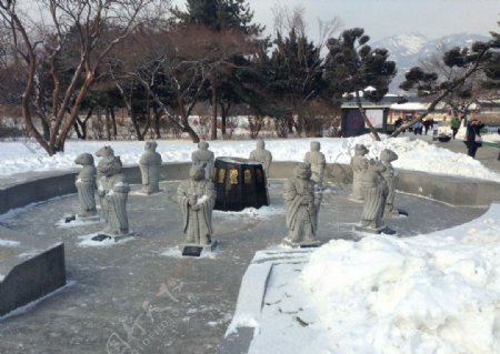 韩国故宫十二生肖图片
