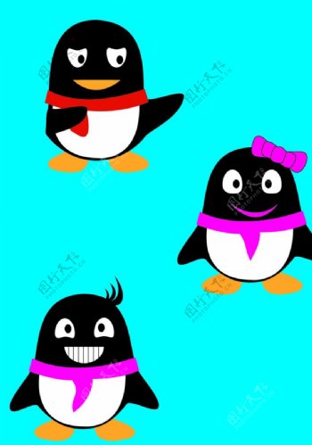 QQ小企鹅表情图片