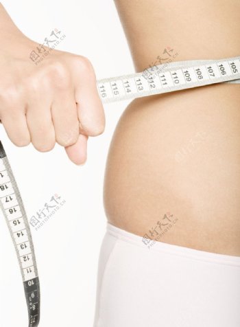 瘦身减肥测量图片