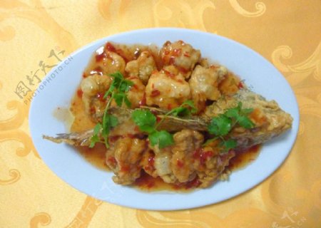 泰式桂花鱼图片