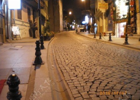 伊斯坦布尔特色街道图片