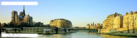 巴黎巨幅风景图片