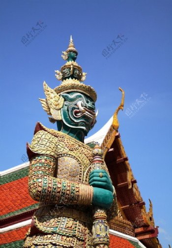 泰国佛象金色图片