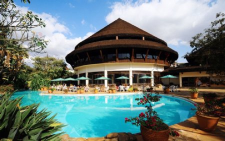 东非豪华泳池酒店图片