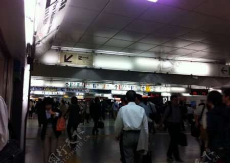 日本地铁站图片