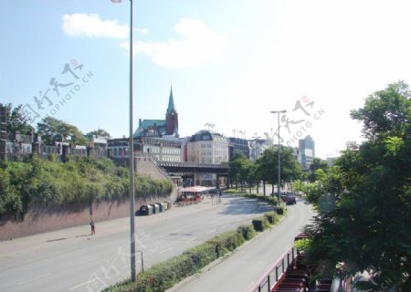 汉堡的街道图片