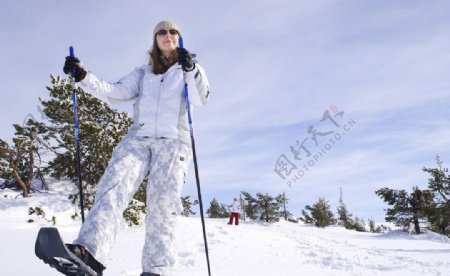 芬兰滑雪图片