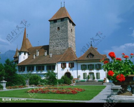 瑞士建筑图片