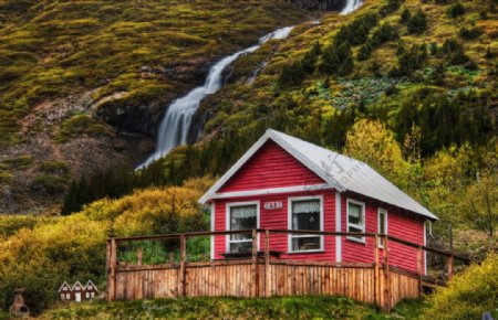 冰岛避暑别墅图片