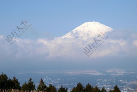 日本富士山风光图片
