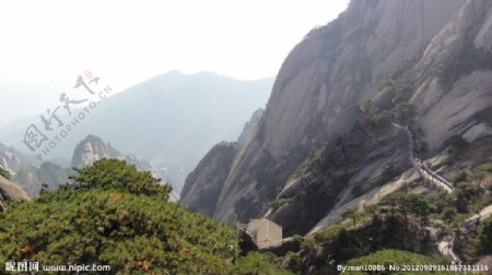 黄山道路图片