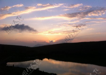 莆田斗湖夕阳图片