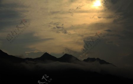 大山云海图片