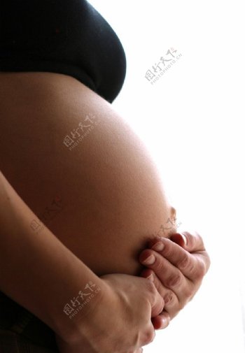 女人女性妇女怀孕肚子图片