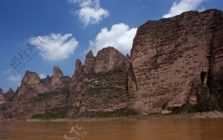 黄河三峡石林美图片