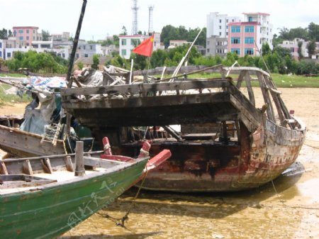 草潭渔港之六图片