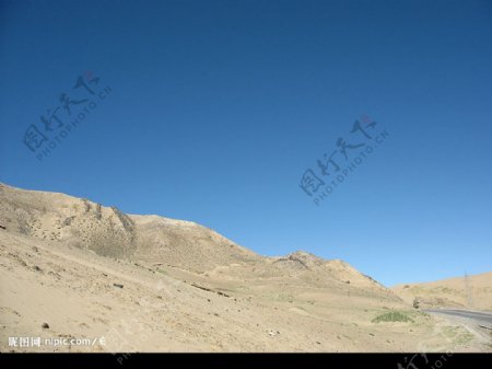 高原沙丘图片