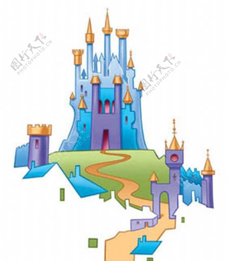 迪士尼灰姑娘公主城堡图片