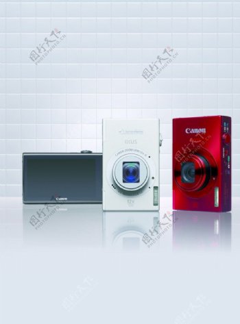 佳能ixus500相机艺术图图片