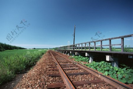 铁轨铁路图片