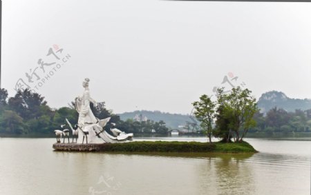 肇庆仙女湖图片
