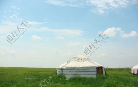 内蒙蒙古包图片