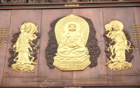 佛祖铜像图片
