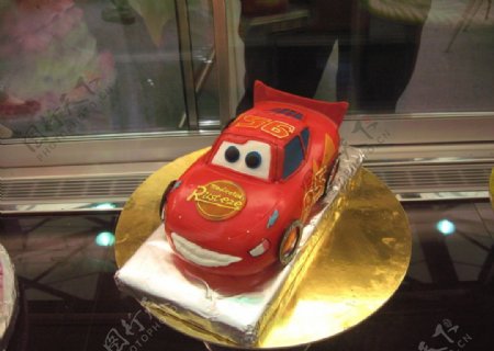 汽车蛋糕图片