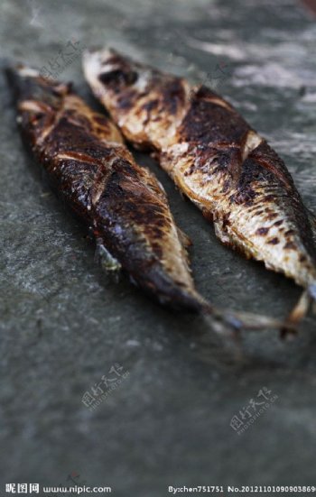 泰式烤青鱼图片