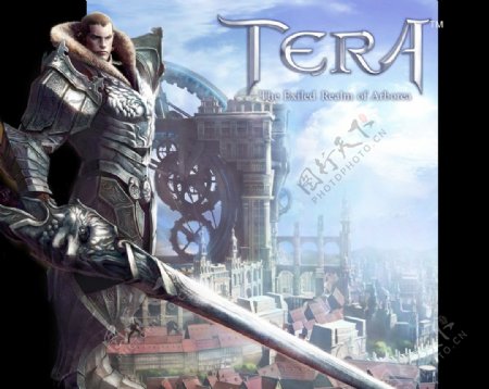 韩国游戏TERA宣传海报图图片