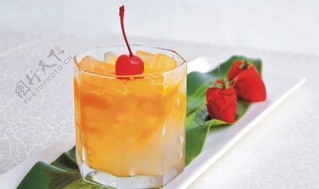 橙汁芦荟图片