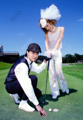 高尔夫之恋图片