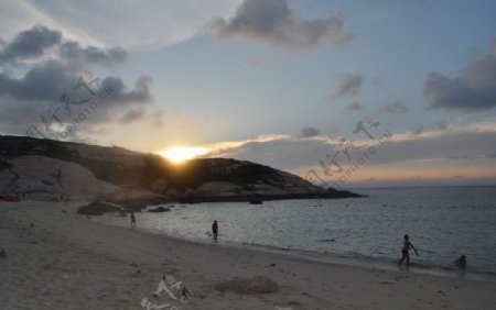 庙湾岛沙滩图片