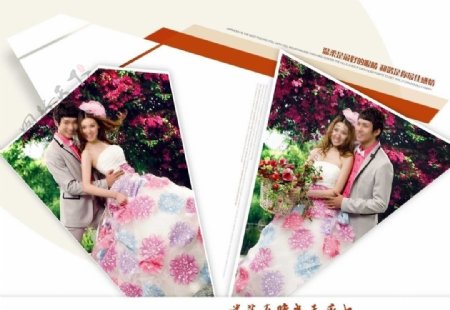 时光爱恋时尚韩国婚纱模板图片