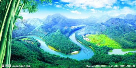 广宁古水河图片