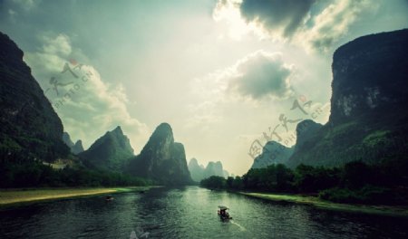 美好的桂林山水图片