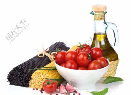 意大利番茄面食材图片