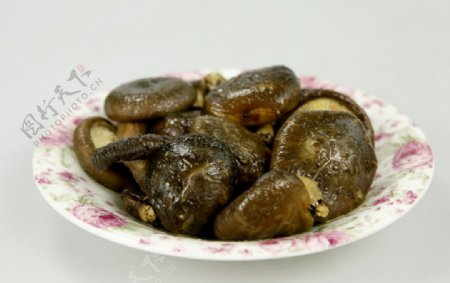 黑面香菇图片