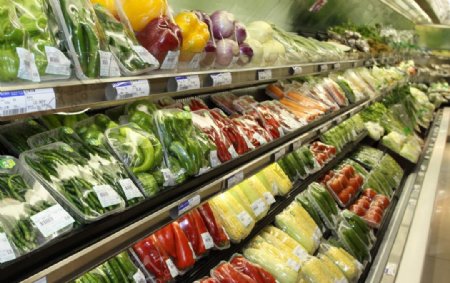 新鲜蔬菜蔬菜超市图片